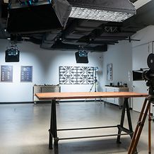 ARRI in Sydney - Flexible studio area in which historical cameras and more ARRI equipment are displayed