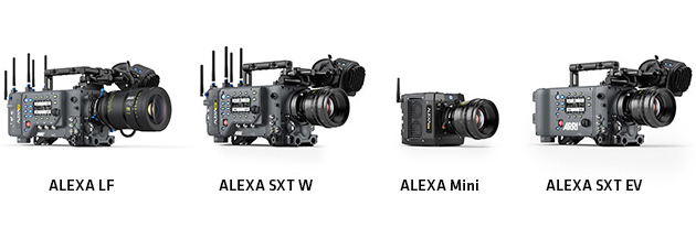 ALEXA SXT W, Camera Systems