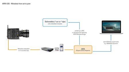 flow graph showing metadata in post