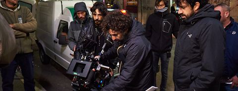 DP Federico Annicchiarico works on set with ARRI equipment. 