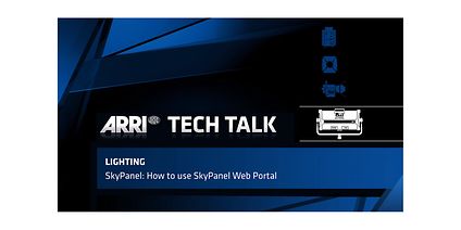 ARRI技术谈 SkyPanel 固件 - SkyPanel网络门户