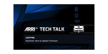 ARRI技术谈 SkyPanel 固件 - 如何升级固件