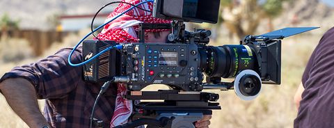 Master Anamorphic Cinema Lens in Use.