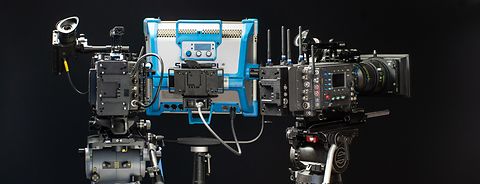 Representation of the B-Mount battery for cameras and lighting.