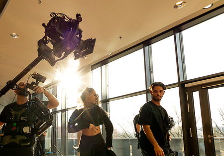 ARRI TRINITY 2 in use filming dancers.