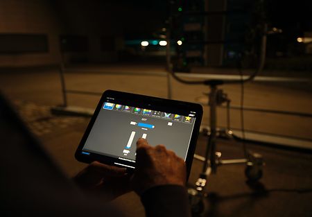 ARRI LiCo app on tablet