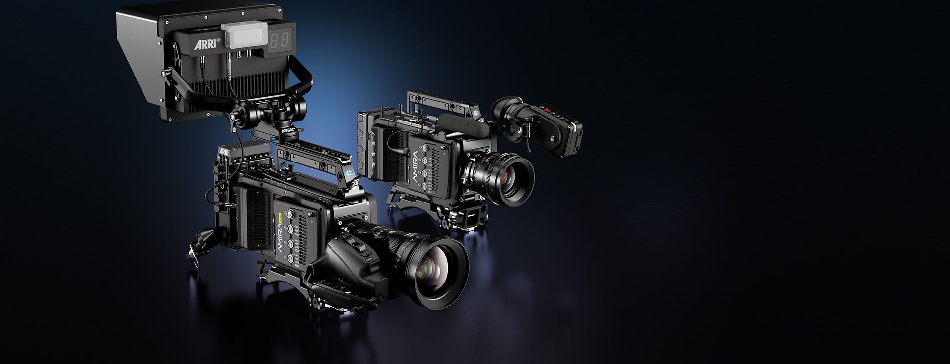 Support Systems For AMIRA | Camera Support Systems | Camera Systems | ARRI