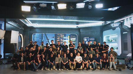 The incredible team behind the success of X3D Studio’s virtual production stage