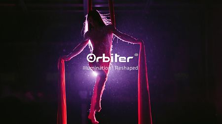 Orbiter Beam use case – Aerial silk dancers (Thumbnail)